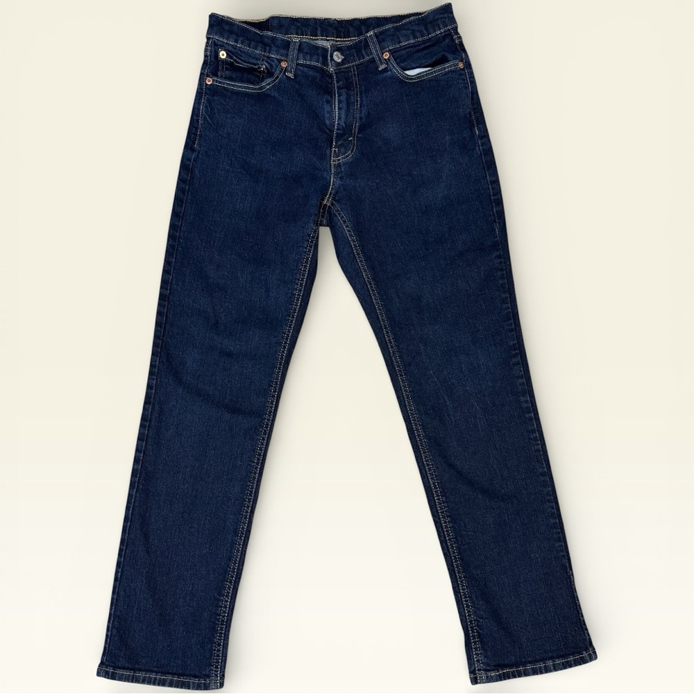 Levi's 541 Athletic Taper Men's Jeans 32X32 Dark Blue W32/L32 Denim Stretch - Picture 2 of 7